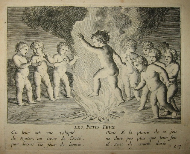 Bouzonnet-Stella Claudine (1636-1697) Les Petis Feux 1657 Parigi 